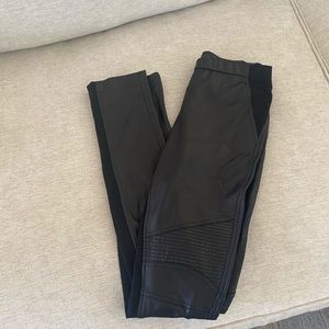 BCBG leather pants